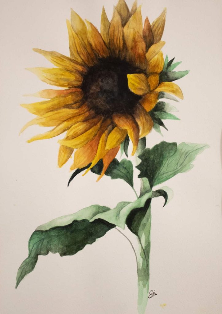 Fundraiser painting for Ukraine
